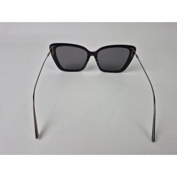 DIOR MissDior B5F 14A7 56mm Butterfly Sunglasses Black Smoke Mirror Cat Eye - Picture 4 of 6